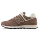10. Sneakersy damskie New Balance WL574 lifestyle brown (WL574RTS)
