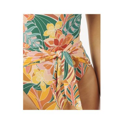 4. Kostium jednoczęściowy RIP CURL Brazilian Soul One Piece zielono żółty