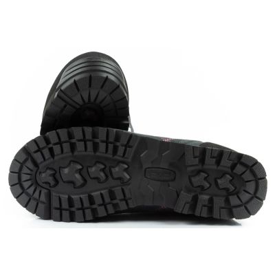 9. CMP Alcor buty damskie trekkingowe skóra trwałe wodoodporne za kostkę szare