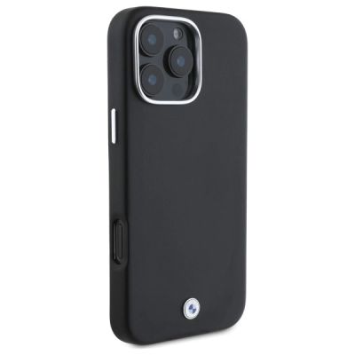 4. Etui BMW Sign Full Wrapped Metal MagSafe na iPhone 16 Pro Max - czarne