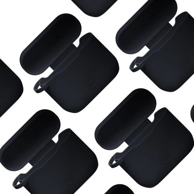6. Etui na słuchawki 3mk Silicone AirPods Case na Apple AirPods 3rd gen. - czarne
