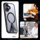 8. Etui Hybrid Armor X na iPhone 17 z podstawką kompatybilne z MagSafe - czarne