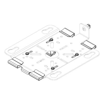 2. LANCOM LX-7000 T-Bar Mount (Bulk 5) Uchwyt punktu dostępu WLAN