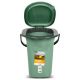 4. GREENBLUE TOALETA TURYSTYCZNA, ZIELONO-SZARA GB320GG