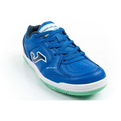 2. Joma buty sportowe piłkarskie Top Flex 2604 halowe dziecięce niebieskie