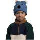 4. Czapka dziecięca BUFF KNITTED BEANIE FUN EYES BEETLE GREEN