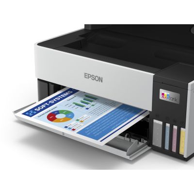 21. Epson EcoTank ET-5170 Atramentowa A4 4800 x 1200 DPI 37 stron/min Wi-Fi