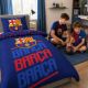 6. FC Barcelona pościel komplet bawełna 140x200 + 70x90 cm FCB-4515BL