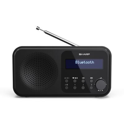 6. Radio przenośne Sharp DR-P420 Czarne