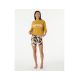 2. T-Shirt RIP CURL Seacell Crop Heritage Tee żółty