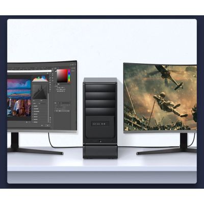 15. Baseus kabel HDMI 2.1 8K 60 Hz 48 Gbps / 4K 120 Hz / 2K 144 Hz 3D eARC QMS Dynamic HDR VRR ALLM 3 m czarny (CAKGQ-L01)