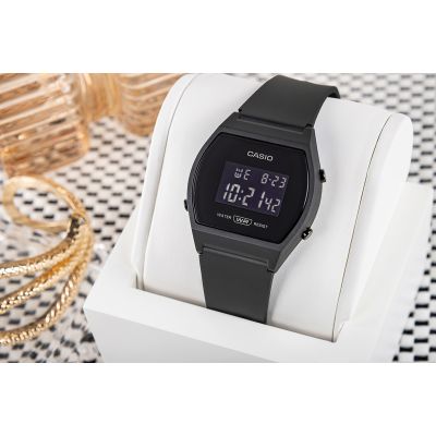 11. Zegarek Damski CASIO LW-204-1BEF Czarny Unisex + BOX