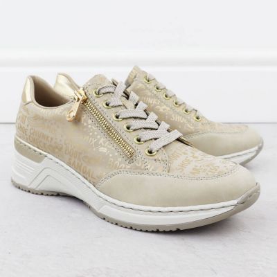 29. Sneakersy na koturnie Rieker W N4316 RKR760