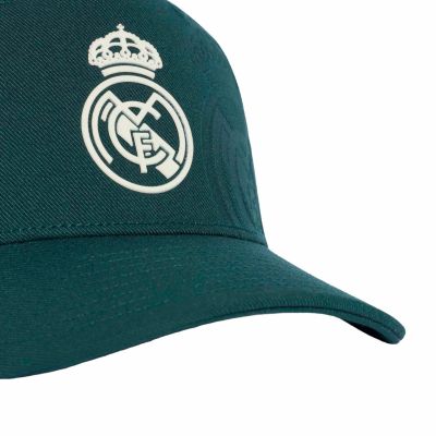 3. Czapka z daszkiem adidas Real Madrid RMCF Away Snap Back zielona KS8120