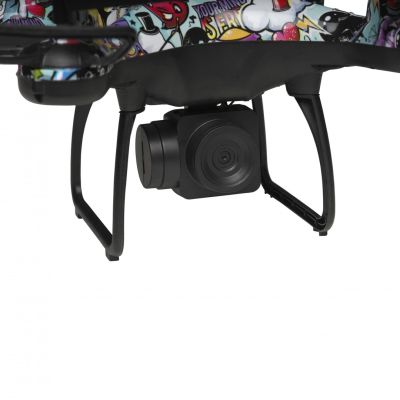 3. Denver DCH-350 dron z kamerą 4 wirn. Quadcopter 1 MP 1600 mAh Wielobarwny