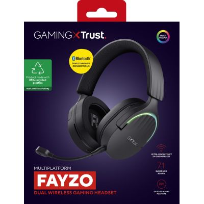 7. Słuchawki Bezprzewodowe TRUST GXT491 FAYZO