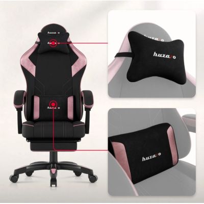 9. Fotel gamingowy Huzaro Force 3.7 Pink