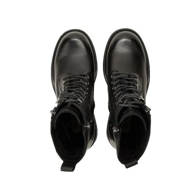 6. Lee Cooper buty damskie botki czarne trzewiki na zamek skóra naturalna