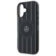 6. Etui Mercedes MB Double Layer Crossed Lines MagSafe na iPhone 16 - czarne