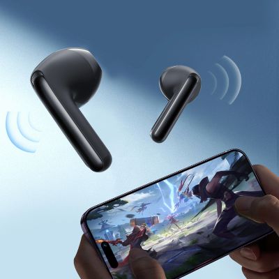 13. Słuchawki bezprzewodowe Joyroom JR-FB1 Funpods Bluetooth 6.0 douszne TWS - czarne