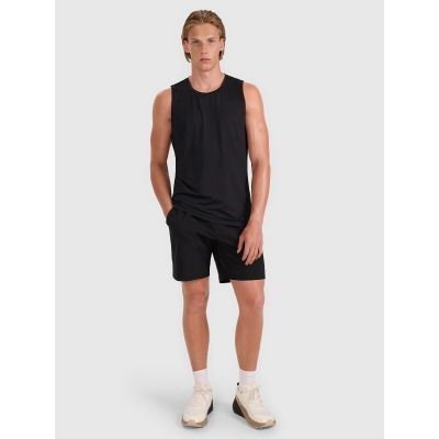 2. Tank top treningowy szybkoschnący męski 4F 4FWMM00TFSLM0764-20S
