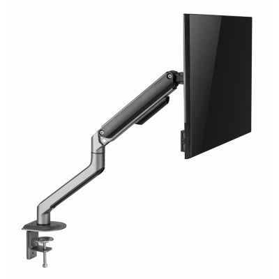 8. GEMBIRD BIURKOWE REGULOWANE RAMIĘ/UCHWYT NA MONITOR 17-32, VESA 100X100MM, DO 9 KG, KOLOR SZARY