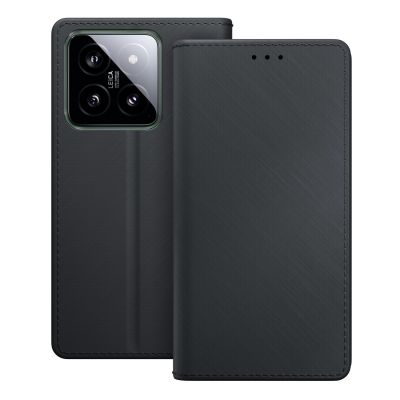 10. Etui z klapką 3mk Wallet Case na Xiaomi 14 Pro - czarne