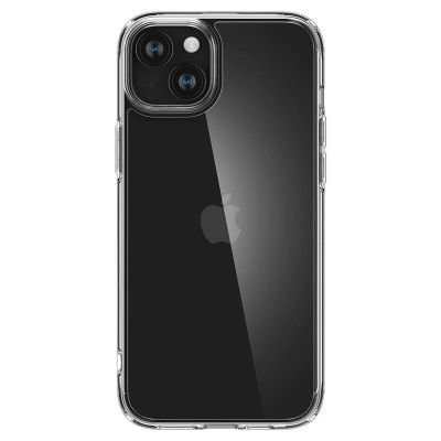 7. Etui Spigen Crystal Hybrid na iPhone 15 Plus - przezroczyste