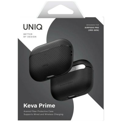 2. Etui UNIQ Keva Prime na AirPods Pro 3 - czarne