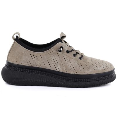 2. Skórzane półbuty ażurowe na platformie fango Jezzi 26PB18-135