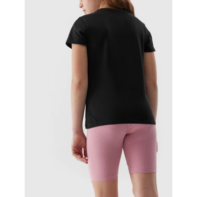 5. Legginsy kolarki dzianinowe dziewczęce 4F Junior