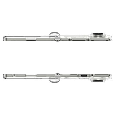 7. Etui Spigen Tough Armor Pro Mag MagSafe na Samsung Galaxy Z Fold 7 - przezroczysto-białe
