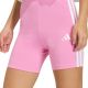 4. Spodenki damskie adidas Essentials 3-Stripes High Waisted Biker różowe KT1625