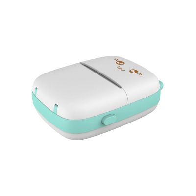 9. Drukarka termiczna HURC9 Bluetooth kotek mini z aplikacją - niebieska