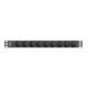 5. Listwa RACK Lanberg PDU-09E-0300-BK (7 x UTE; 16 A (3680 W); 3m; kolor czarny)