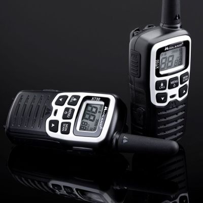 6. Midland XT50 Adventure krótkofalówka 24 kan. 446.00625 - 446.09375 MHz Czarny, Szary