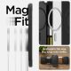 12. Etui Spigen Rugged Armor MagSafe do iPhone 16 - czarne