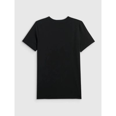 4. T-shirt bawełniany gładki męski 4F 4FWMM00TTSHM3340-20S