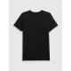 4. T-shirt bawełniany gładki męski 4F 4FWMM00TTSHM3340-20S