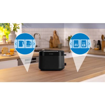 4. Toster Bosch TAT2M123 2 kaw. 950W Czarny