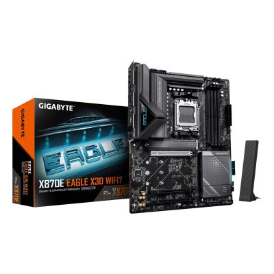 GIGABYTE X870E EAGLE X3D WIFI7 AMD X870E Gniazdo AM5 ATX