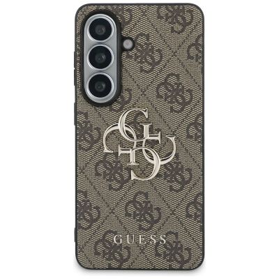 3. Etui Guess 4G Big Metal Logo do Samsung Galaxy S26 Plus - brązowe