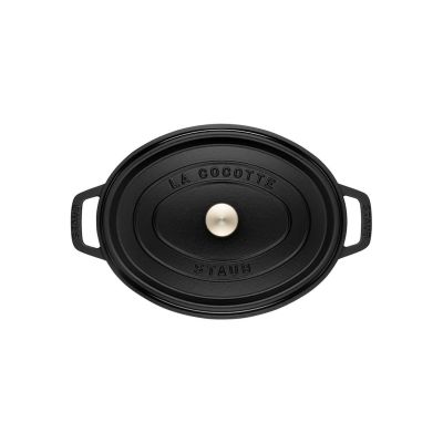 5. Garnek żeliwny owalny STAUB 40509-319-0 - czarny 5.5 ltr