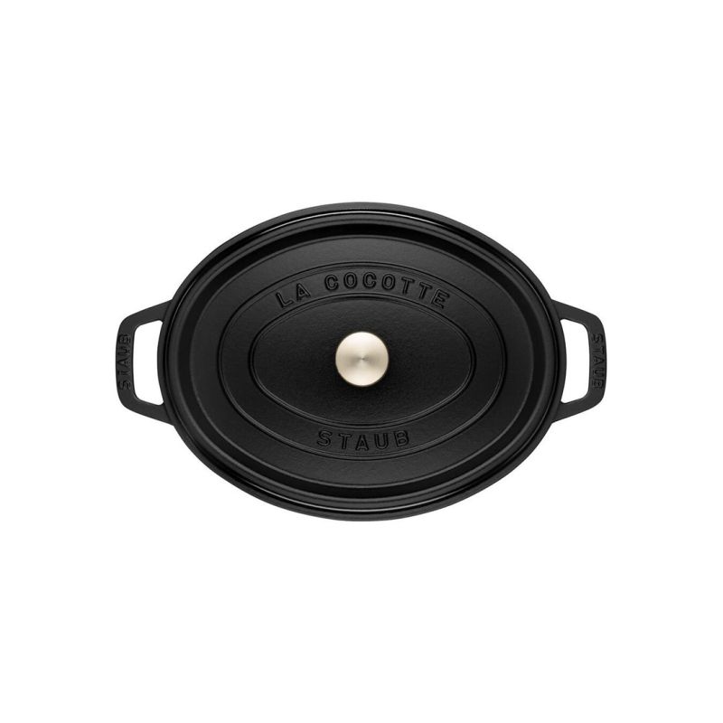 5. Garnek żeliwny owalny STAUB 40509-319-0 - czarny 5.5 ltr