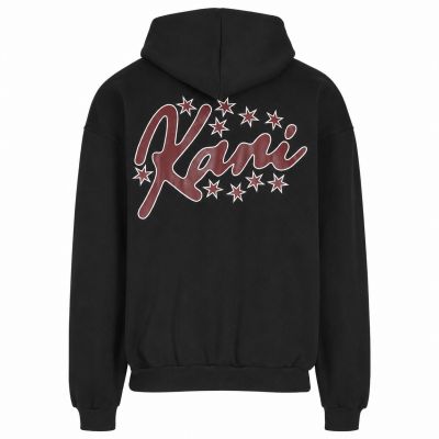 8. Karl Kani bluza z kapturem signature star print os hoodie PD00007535