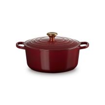 Roaster Le Creuset Signature okrągły 28cm Rhone