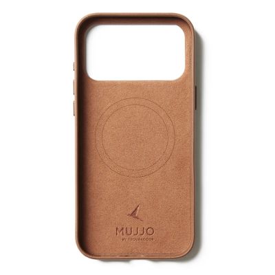 3. Mujjo Leather Case - etui skórzane do iPhone 17 Pro Max kompatybilne z MagSafe (tan)
