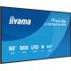 4. iiyama LH5066UHSB-B1AG signage display Płaski panel Digital Signage 127 cm (50") LCD Wi-Fi 800 cd/m2 4K Ultra HD Czarny Procesor wbudowany Android 24/7