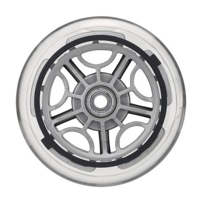 3. Kółka przednie do hulajnogi GLOBBER 526-009 121mm 2szt. LED