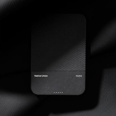 9. Native Union PB-5KMS-BLK-Q2 bank mocy 5000 mAh Bezprzewodowe ładowanie Czarny